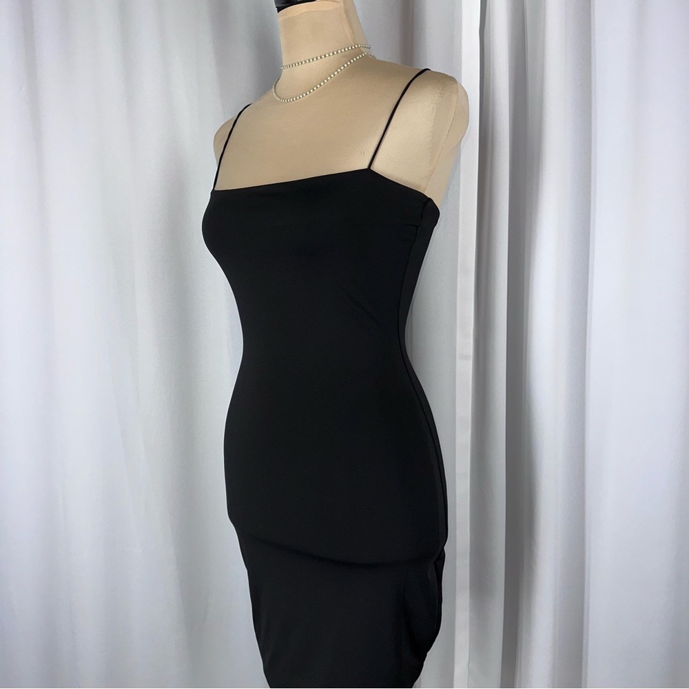 Little Black Dress Size S‎ Mini Bodycon Spaghetti Strap Evening Party Club